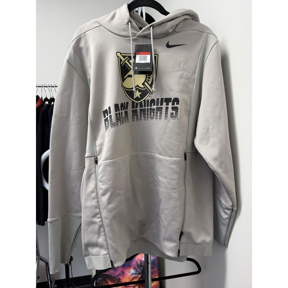 Men’s Nike Black Knights Hoodie NWT In Grey Size Large New with Tags